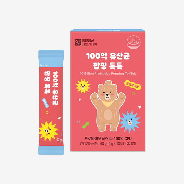 Kids Probiotic 100억 유산균 팝핑 톡톡