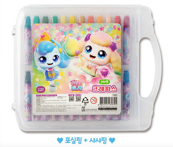 Teenieping 4 24 Crayon 티니핑 24색 크레파스